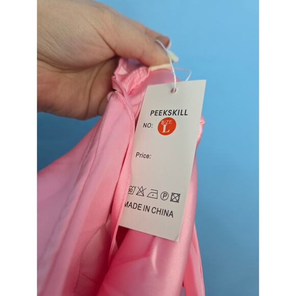 Peekskill Large Pink A-Symmetrical Dress NWT - Picture 6 of 6